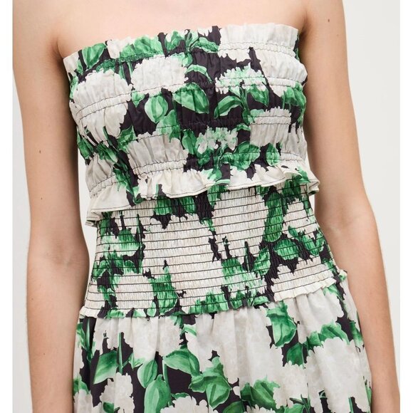 NWT HILL HOUSE The June Nap Top SIze S Color‎ Night Bloom - Picture 1 of 7